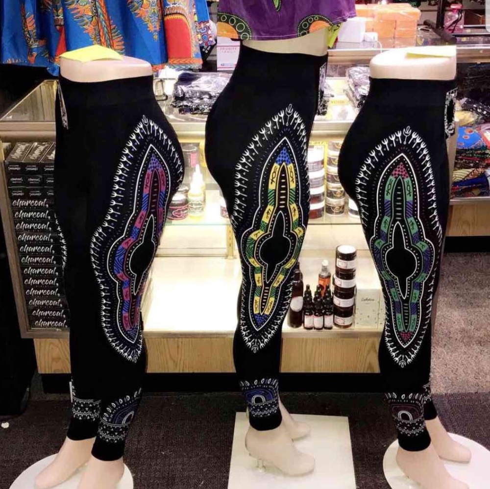 Leggings african print
